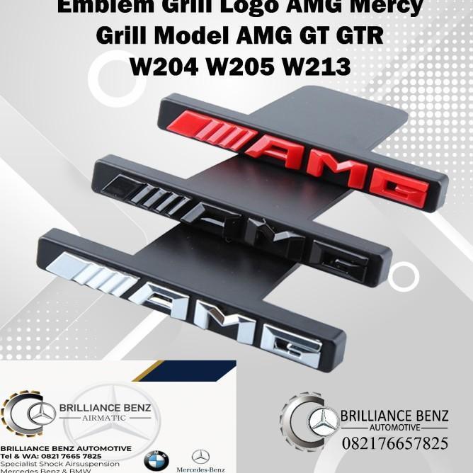 Emblem Grill Logo W204 W205 Amg W212 W211 Gtr Gt Mercedes Benz
