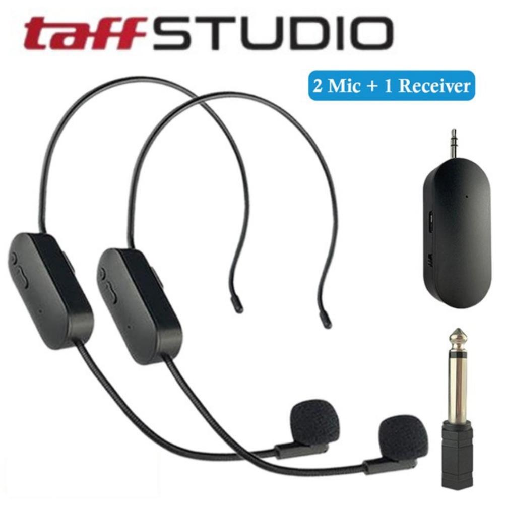 JAYA 2 PCS Mic Mikropon Bando wireles Imam Masjid Terbaik Buat Sholat karaoke Terbaru 2.4G receiver 