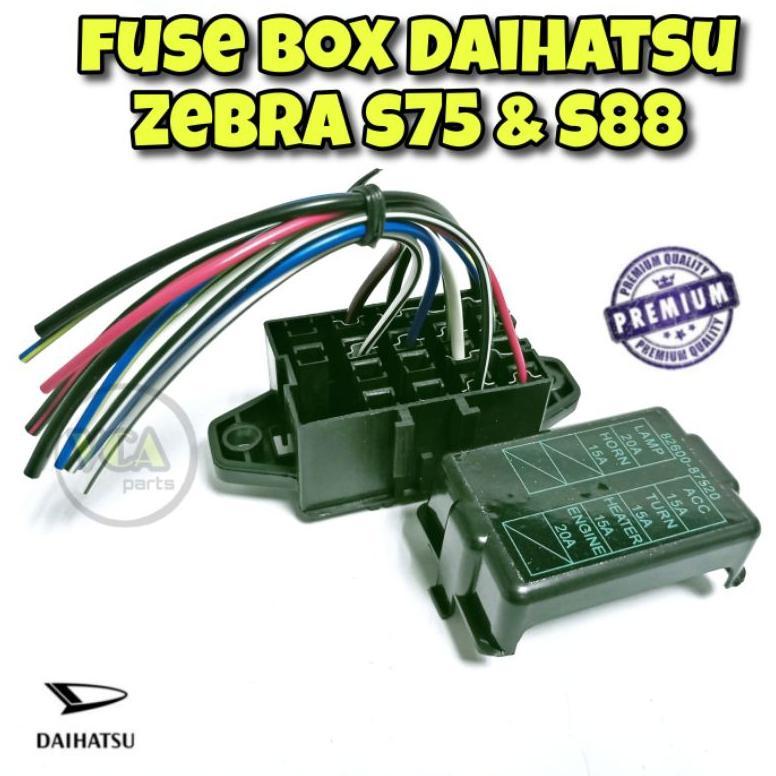 Terlaris Fuse Box/Rumah Sekring Daihatsu Zebra S75 & S88
