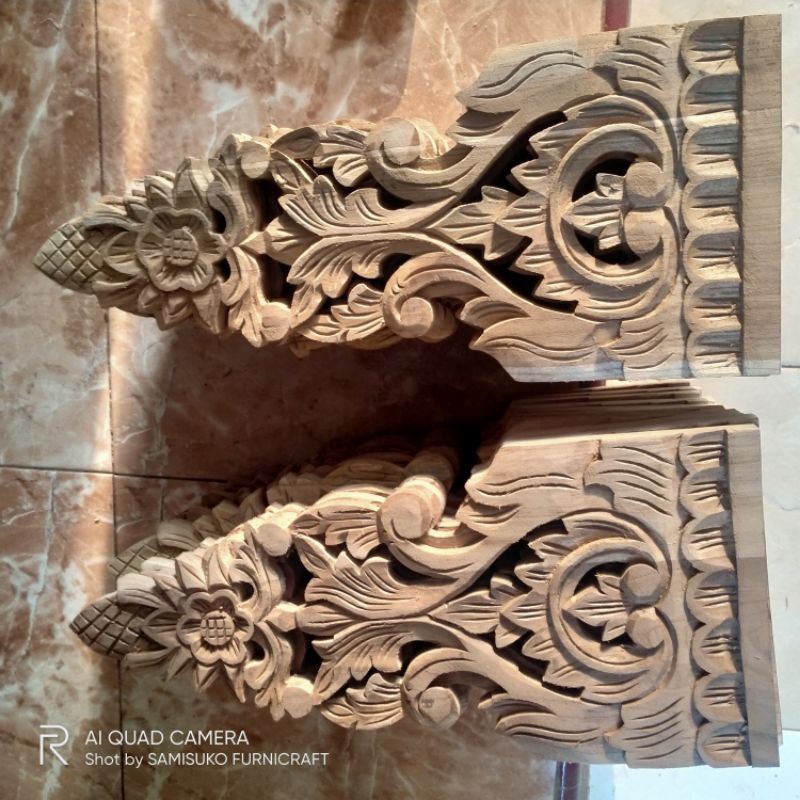 Ukiran Tempel Soko Guru Joglo 20