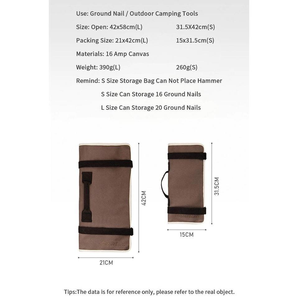 Naturehike Tas Pasak Nh20Pj093 Tenda Organizer Camping