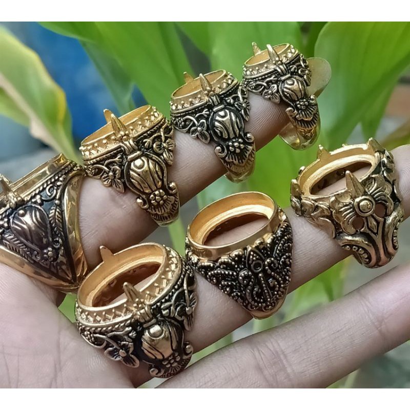 Ring Ukir Bali Original