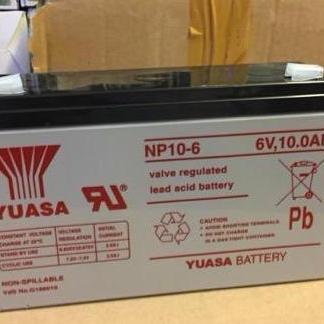 BEBAS ONGKIR - Aki Kering Yuasa NP10-6 Baterai Yuasa 6v 10ah vrla 6 v 10 ah