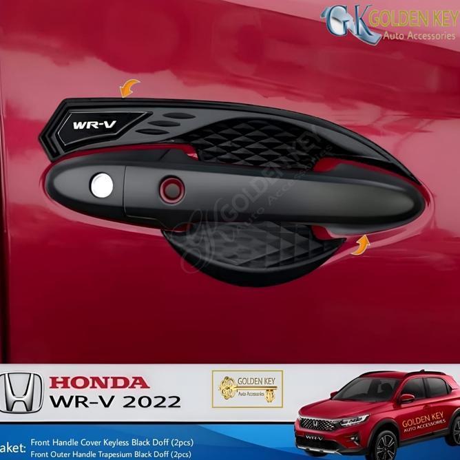 Paket Wrv Wrv 2022 Black Set Front Handle Cover + Outer Doff