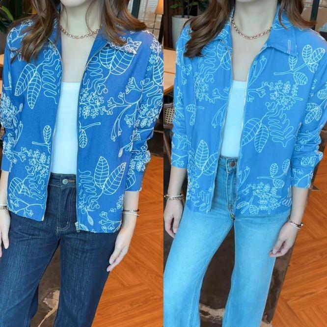 Hakana Marlene Shirt Hakana Marlene - Atasan Kemeja Lengan