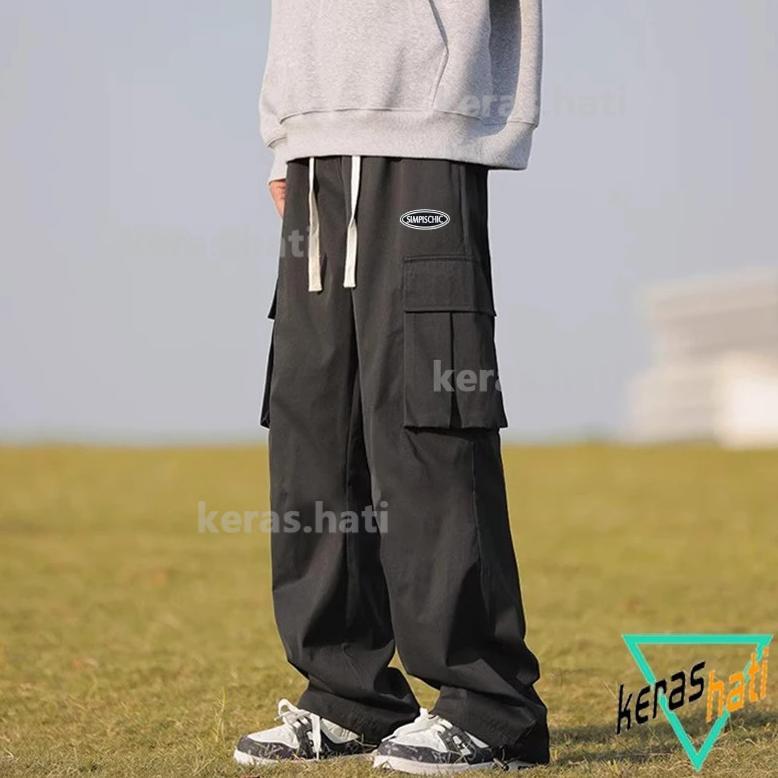 ORIGINAL DRS. STORE CELANA CARGO PANJANG PRIA CELANA CARGO PRIA DEWASA CELANA KOREAN STYLE PRIA LOOS