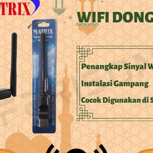 Matrix Usb Dongle Penangkap Sinyal Wifi Tv / Laptop