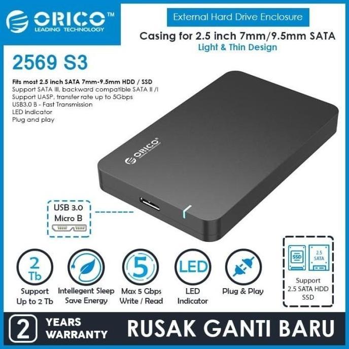 Case HDD Orico 2569S3 SATAIII To USB3.0 2569