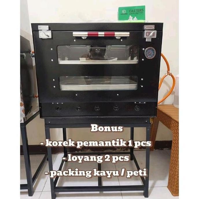 OVEN GAS / OVEN API ATAS DAN BAWAH / UKURAN 604054CM DS