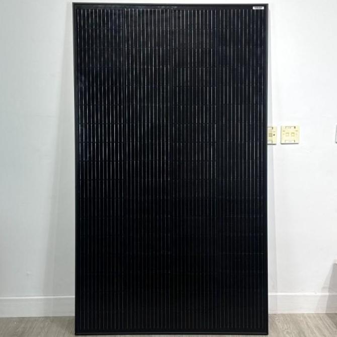 SOLAR PANEL SOLAR CELL PV MODUL P12 250W BLACK MONO CRYSTALLINE PANEL SURYA 24V 250WP SOLANA