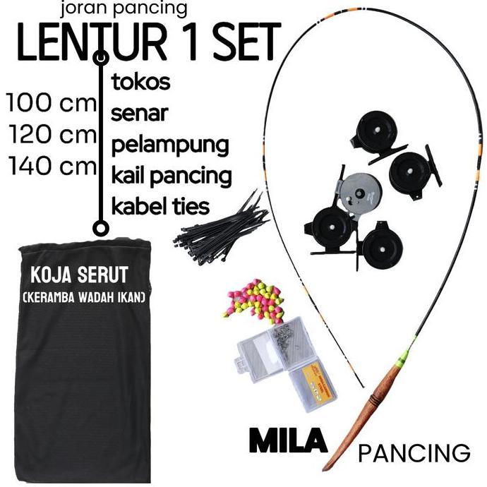 joran pancing fiber lentur Mancing Ikan
