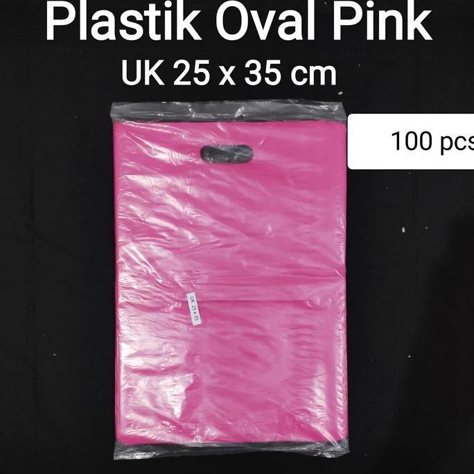 Avvolgere- Hd Oval Polos Uk 25X35 (100Pcs), Plastik Bungkus Baju, Plastik Packing