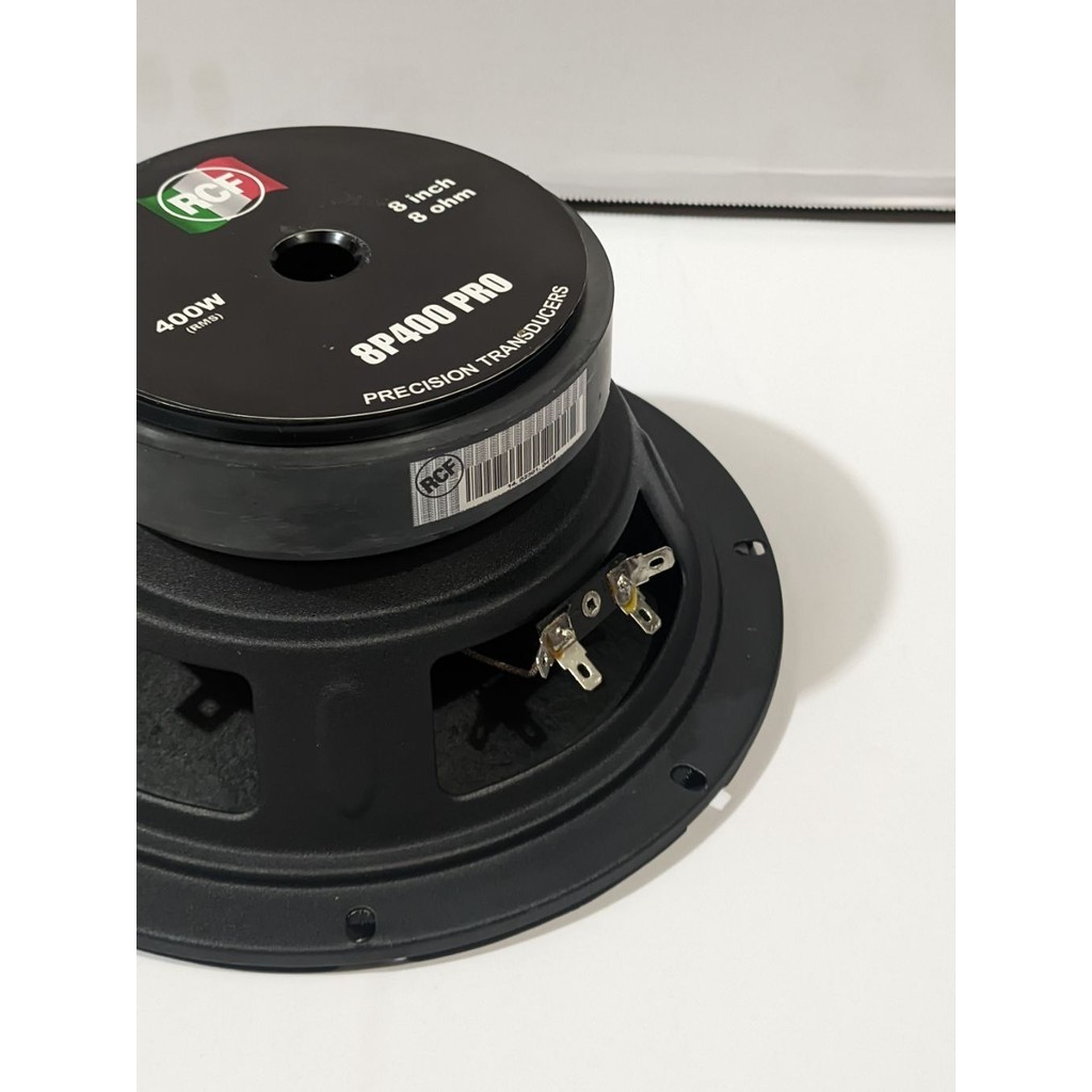 speaker komponen RCF 8 INCH / speaker komponen 8 inch RCF 8P400 PRO ITALY Daya 400 watt