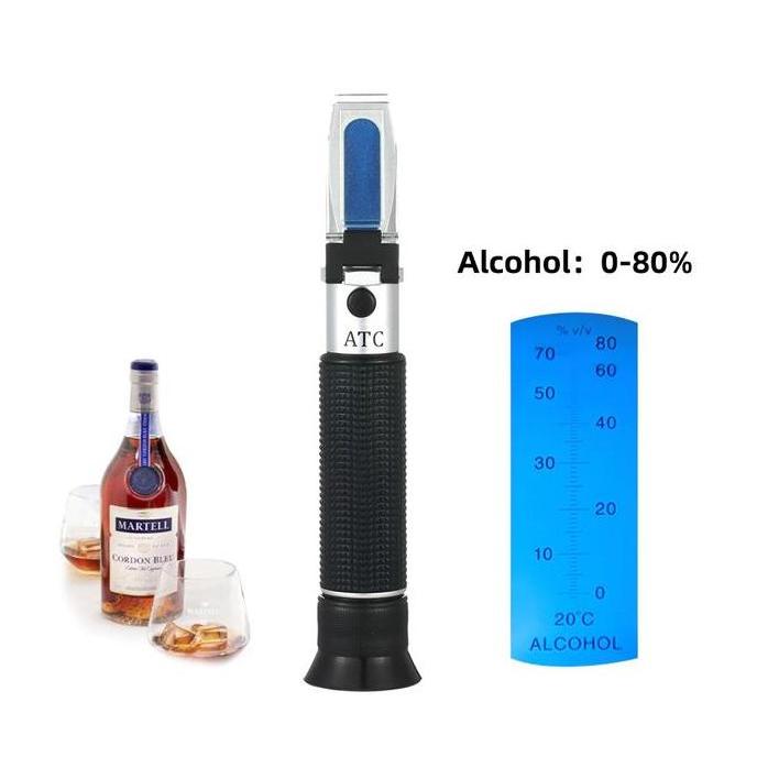 EZVECHE Alat Deteksi Kadar Alkohol Minuman Keras Industri Alkohol Medis-Promo