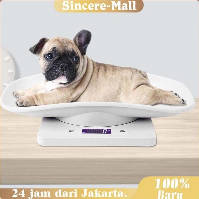 EZESJIT Timbangan Kucing / 1g-10kg Timbangan Hewan Peliharaan Kecil / Multifungsi Timbangan Buah Dap