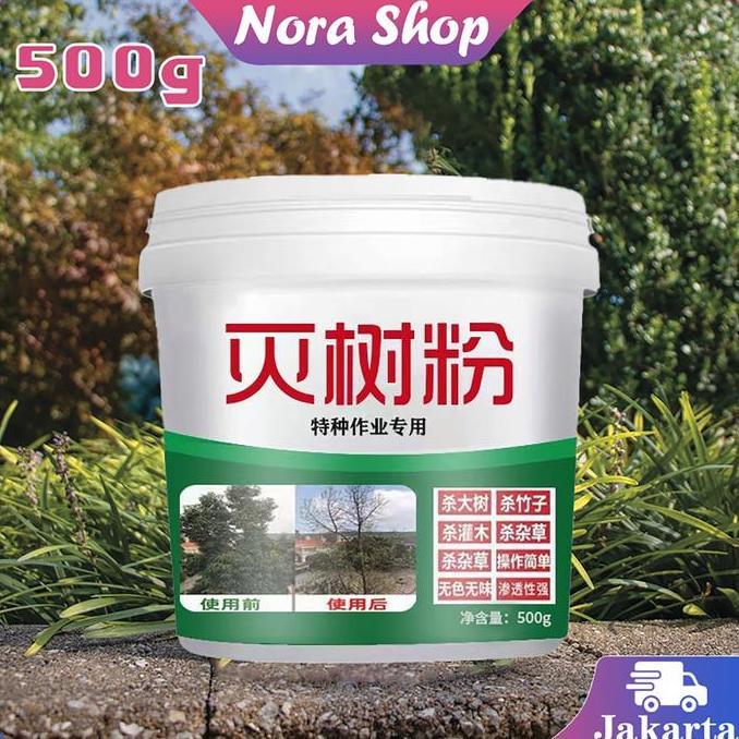 DZAPIRA Herbisida Rumput Bubuk Kill Grass Pembasmi Pohon Besar Bubuk Pemberantasan Pohon Herbisida B