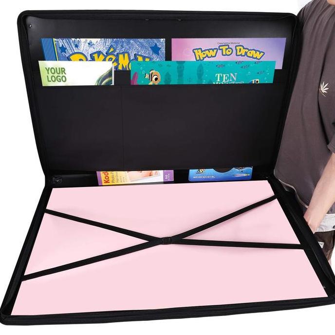 HAMDORA Drawing Bag Waterproof Ukuran A3 PP Tas Gambar Menggambar
