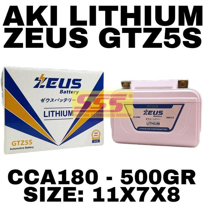 AKI LITHIUM ZEUS GTZ5S CCA 180 KTM HUSQVARNA NINJA RR ZX25R TRABAS