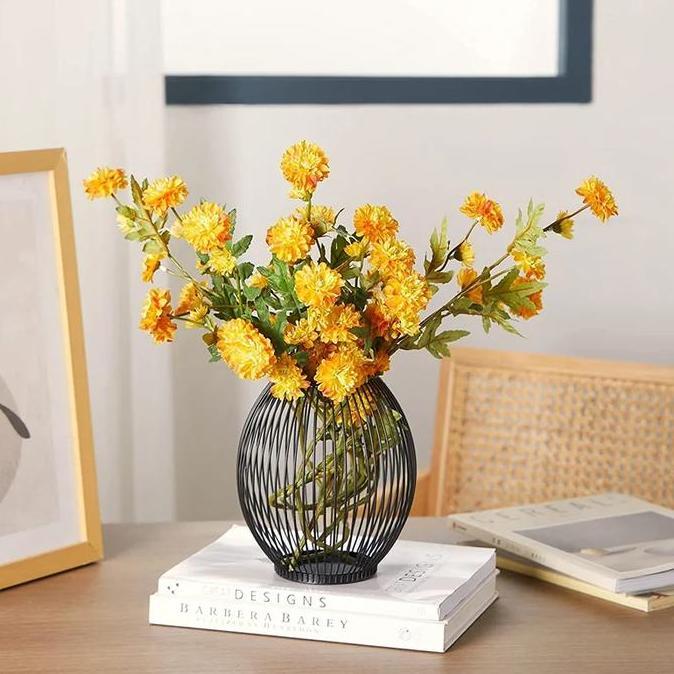 GUNEMANE Tempat Lilin Besi Berongga Lentera Vintage Berongga Tempat Lilin Meja Tempat Lilin Pernikah