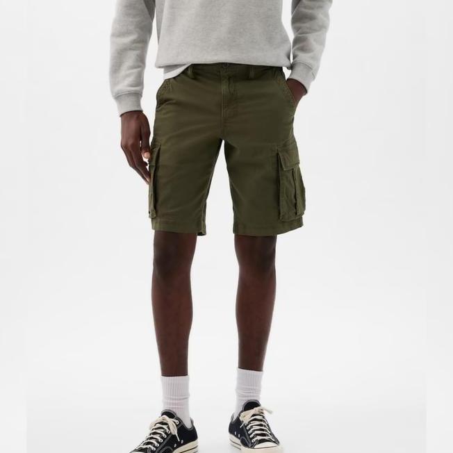 Celana Pendek Cargo Celana Pendek Cargo Gap Camo Olive