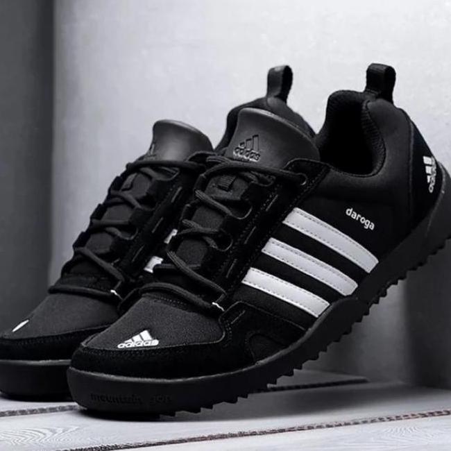 Sepatu Adidas Daroga Black White Original