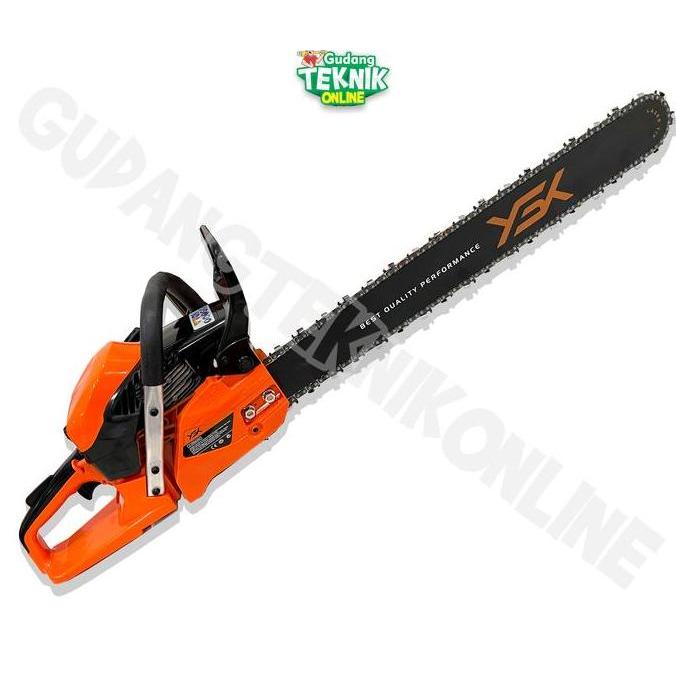 Chainsaw 26" YASUKA YSK12000 XT-26L 2Tak Bar Laser  / Mesin Gergaji Kayu Chain Saw Senso 26 Inch Pem