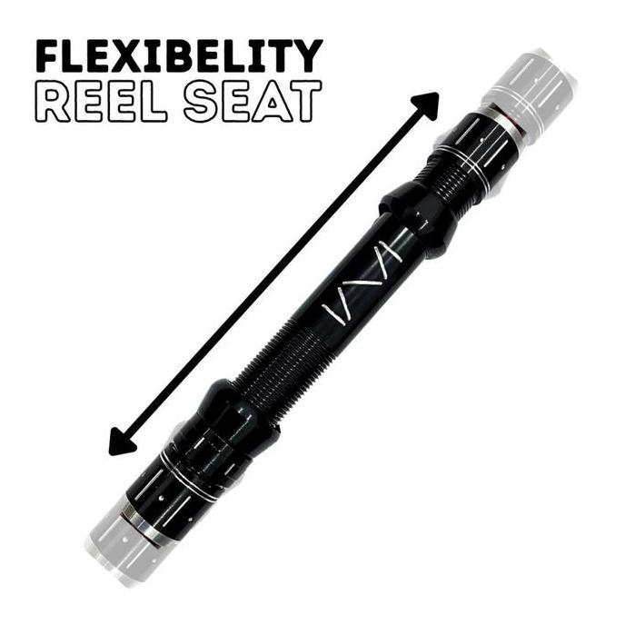 AquaPro Paket Set Joran Laut Telescopic Portable High Carbon dan Reel Pancing Metal Kuat untuk Laut