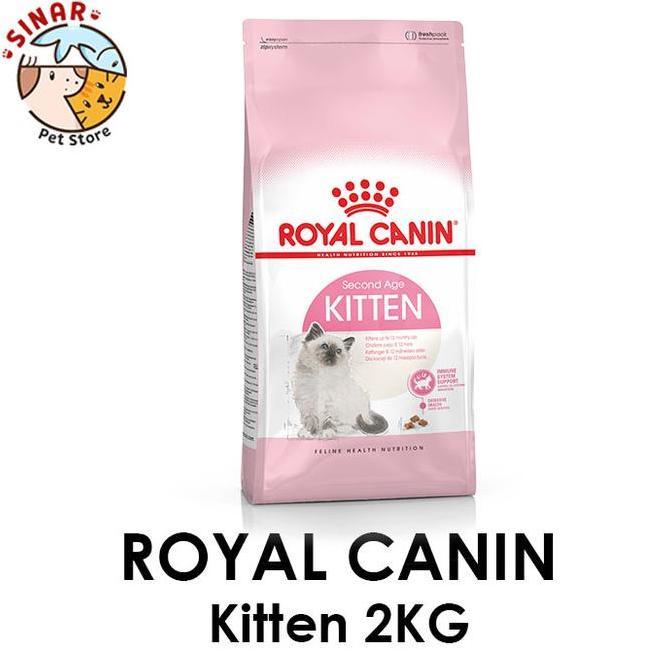 Royal Canin Kitten 2KG 2nd Age Makanan Anak Kucing Dry Cat Food