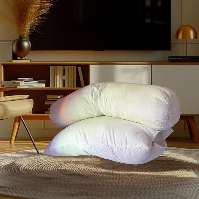 TERLARIS BANTAL GULING PREMIUM UKURAN BESAR BAHAN SILICON GRADE A BANTAL HOTEL