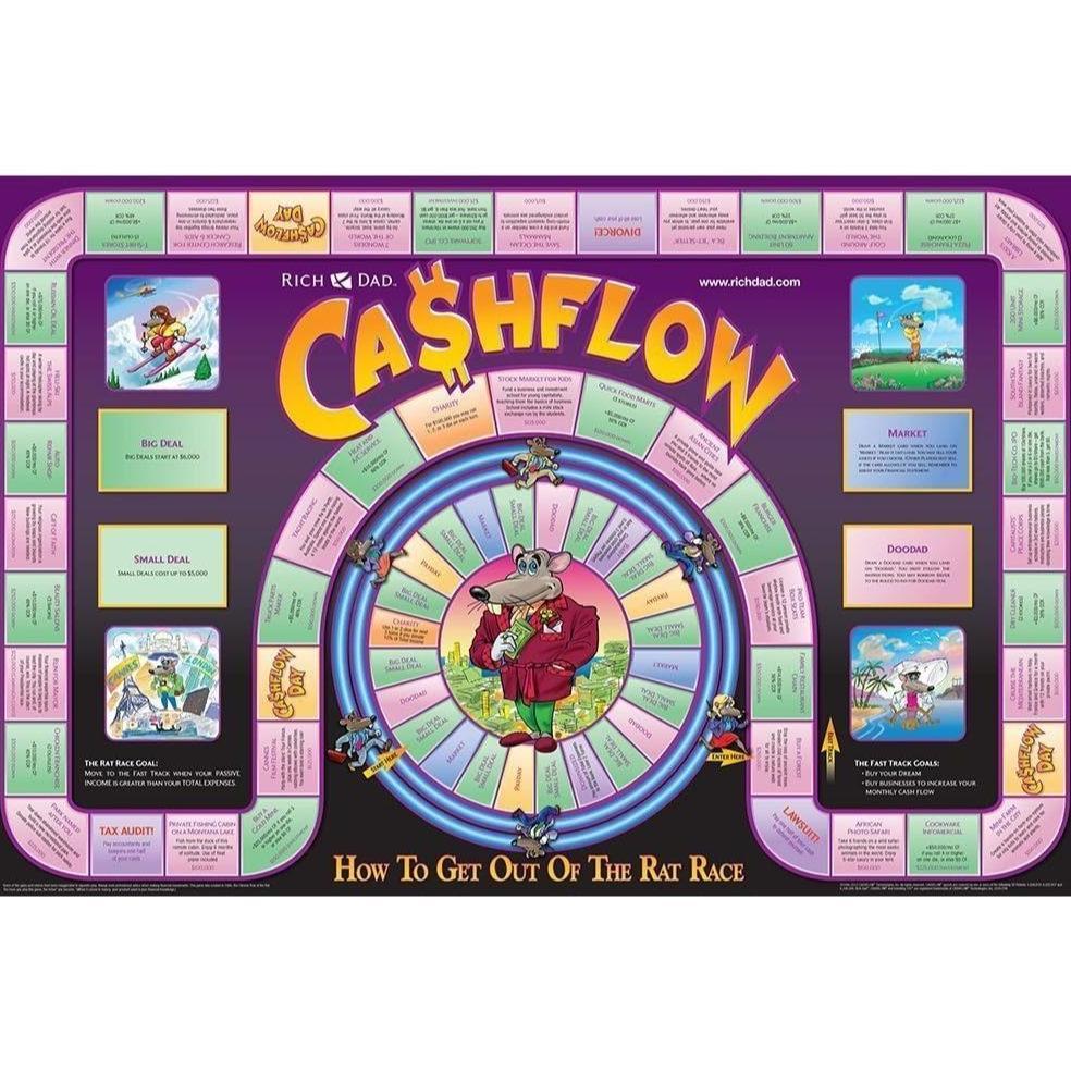 BEST SELLER RIch Dad CashFlow 101 Board Games by Robert Kiyosaki,