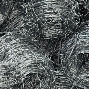 Kawat Duri Pagar Galvanis 4 Kg 40 Meter - 1 Rol