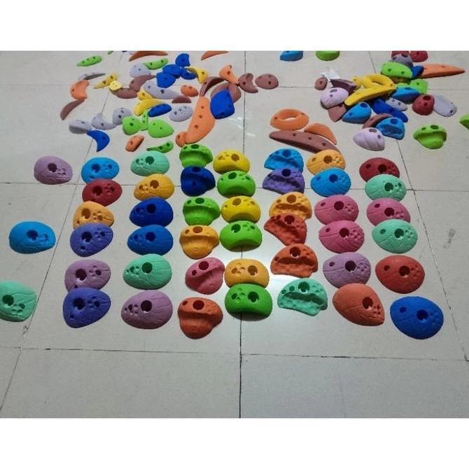 Climbing Point/Wall Climbing/Climbing Kids/Warna Warni/30Pcs/