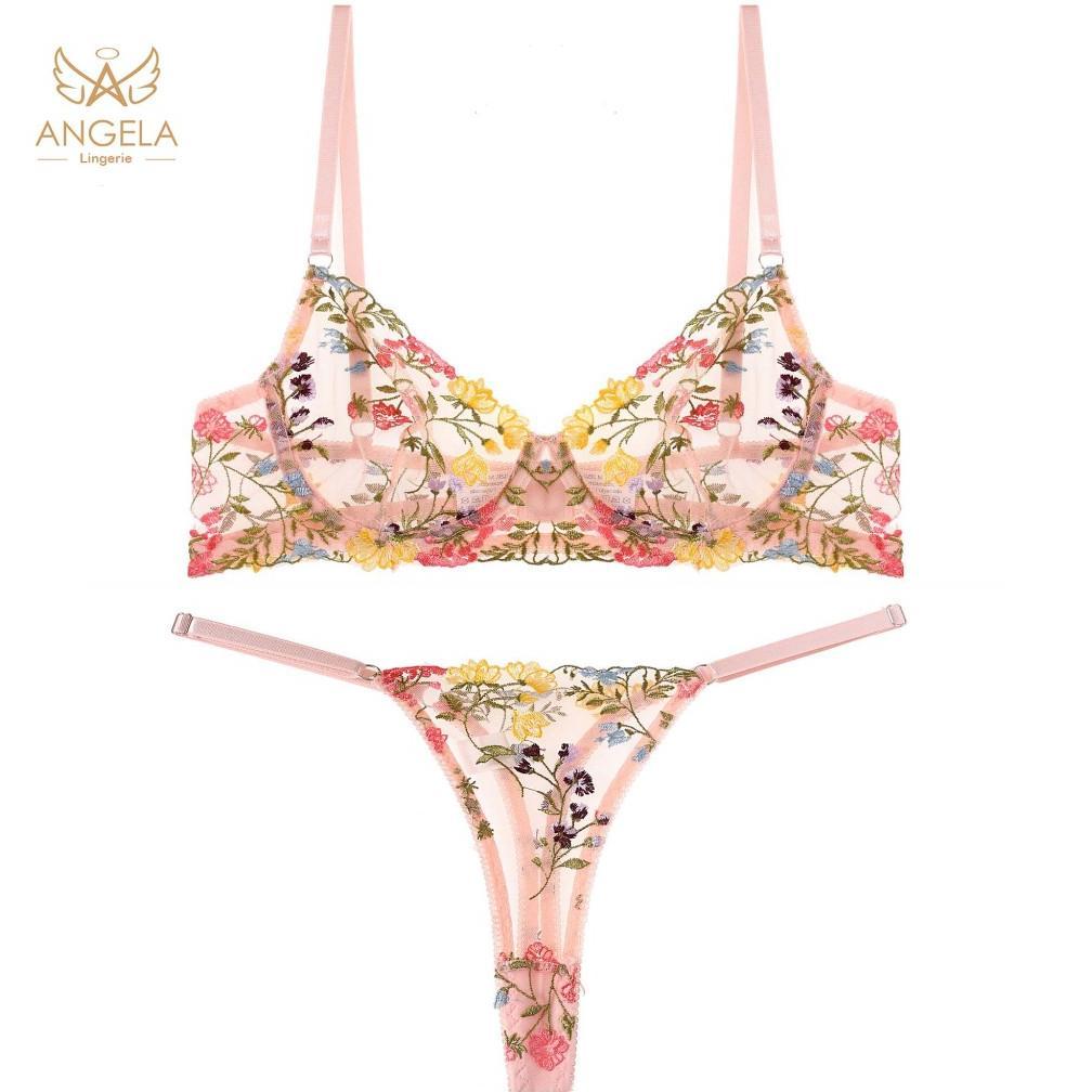 hemat angela premium japan ema bra bh push up set kawat celana dalam wanita bikini sport beha linger