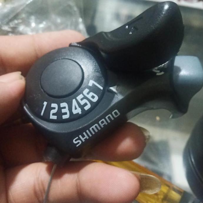 Shimano Shifter 7 Speed Sepeda Lipat Operan Gigi Shimano untuk Sepeda Lipat Anda