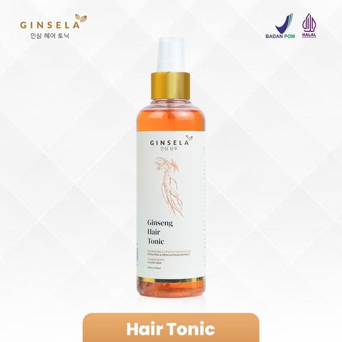 HAIR TONIC GINSELA || SOLUSI MASALAH RAMBUT