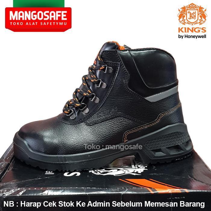 Safety Shoes KINGS KWD 301X / Sepatu Proyek Semi Boot Bertali KWD301X  / Kings By Honeywell KWD 301 