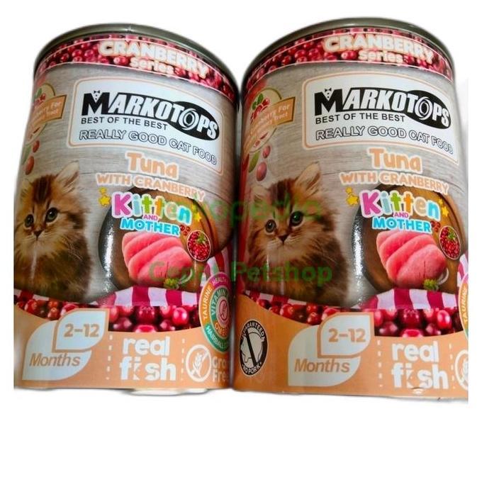Ready markotops kaleng kitten tuna 400gr markotops