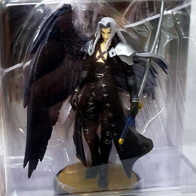 amiibo [Cloud #057 Advent Children [2P Player Fighter] #058 Sephiroth #091] Figure Collection (Super