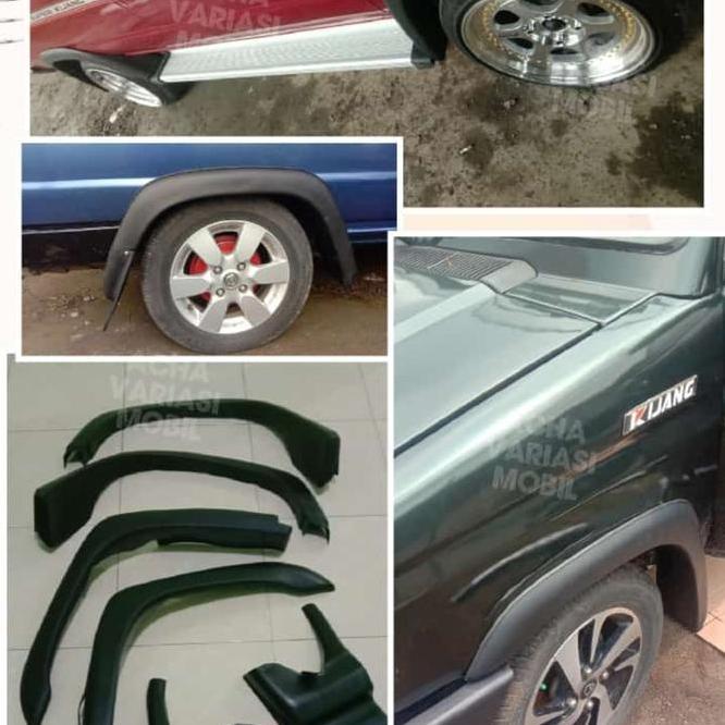 Over Fender Mobil Kijang Grand / Kijang Super Bahan Fiberglass Komplit