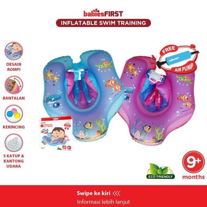 satriakela5 - babiesfirst inflatable baby swim training / pelampung bayi / pelampung renang bayi / b