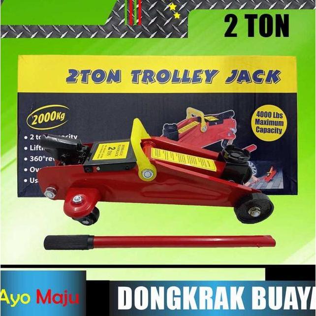 Dongkrak Buaya 2 Ton Hydraulic Floor Ja 2 Ton Dongkrak Mobil 2Ton