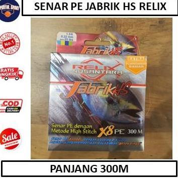 Senar PE Jabrik HS Relix Nusantara PE 1,5 - ALAT PANCING - AKSESORIS