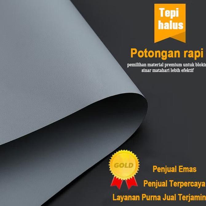 Ready Stock Roller Blind Gorden Jendela Semi Blackout 85% Dengan Rel Kepala -Tirai Jendela Gulung Un