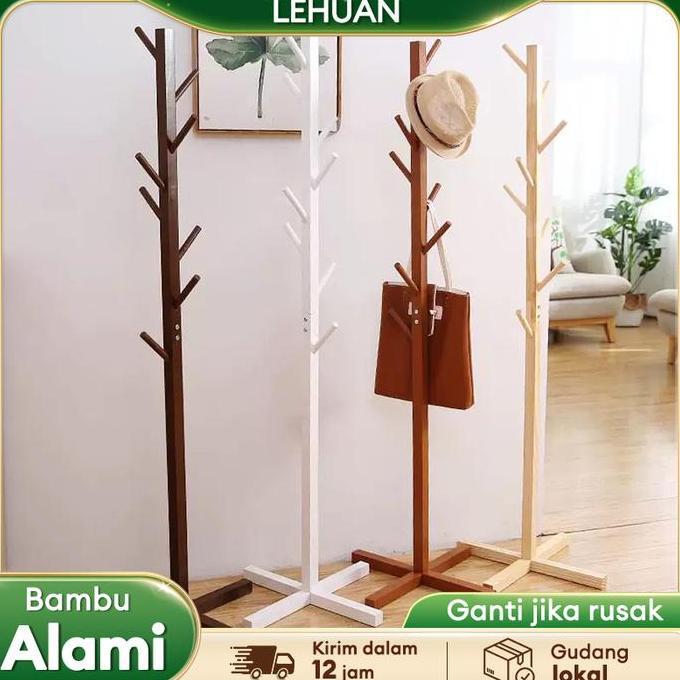 AZBOMO LH-Rak mantel bawah silang perakitan sederhana 26Rak mantel kamar tidur kayu pinus Selandia B