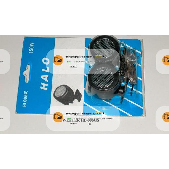 Twiter Mobil Hl006Gs Hl 006 / Tweeter Halo