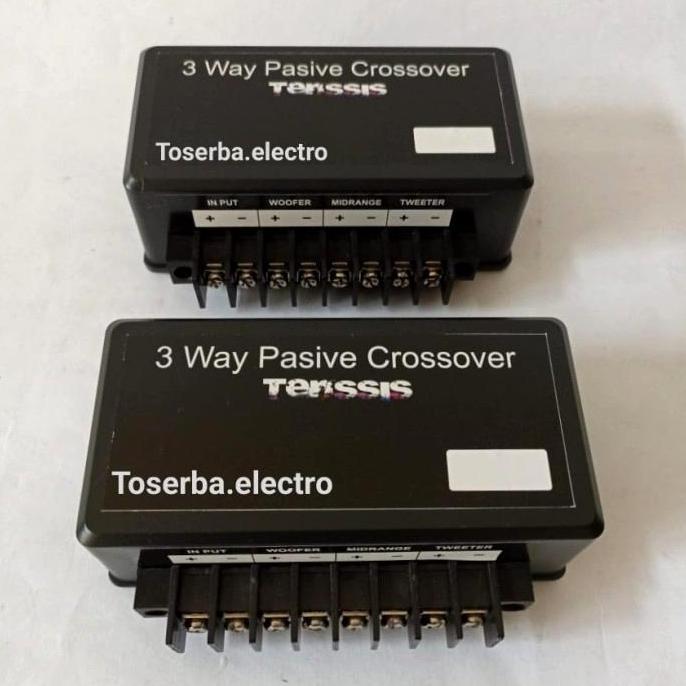 Pasive Crossover 3Way Speaker Split Tensis Pasif Audio Mobil