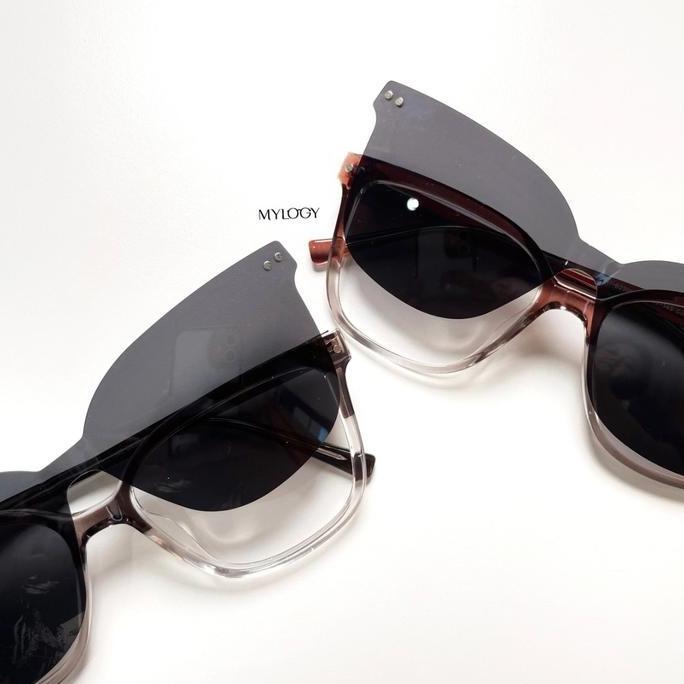 MYLOGY - AROHA glasses FRAME KACAMATA optik CLIP ON antiuv (kacamata_mylogy)
