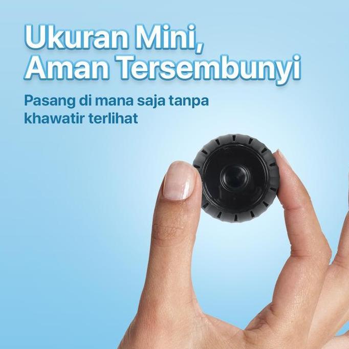 AZBOMO Kamera CCTV Outdoor WiFi IP Camera Mini IR Sensor 1080P 2MP X10 Resolusi HD Night Vision Kone