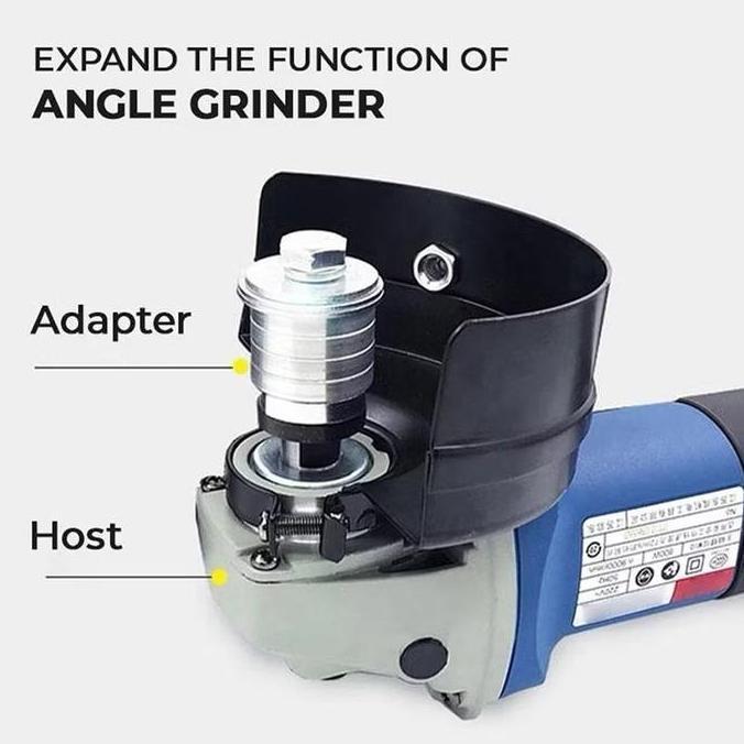 DALIGAD Mata Potong Granit Keramik Gerinda Adapter Wall Chaser M10 Mur Converter Mata Gerinda Ke Bor