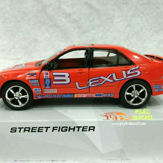 LEXUS RACING Diecast Kinsmart Miniatur Mobil Sport
